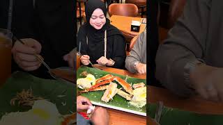 Bila Ac Mizal pun nak makan King crab !