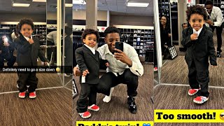 QUAN AND SHINE WENT TO TRY ON SUITS