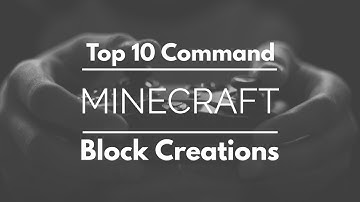 Top 10 command block creations || Minecraft