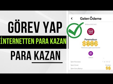 GÖREV YAP İNTERNETTEN PARA KAZAN