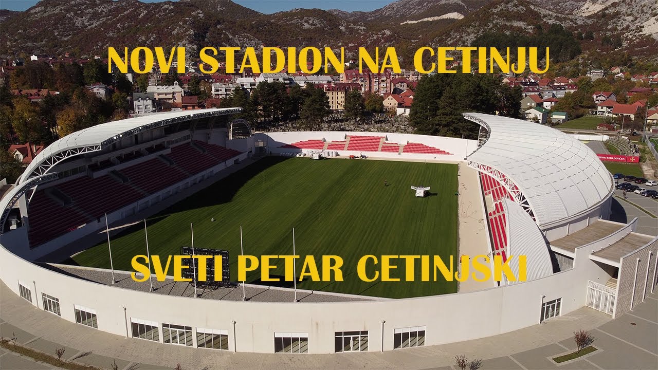 Стадион Свети Петр Цетиньски | Новый стадион в Цетинье на завершающей стадии | Кадры с дрона 
