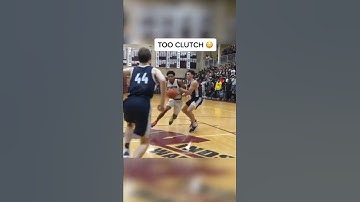 He hit a 360 layup for game 🤯