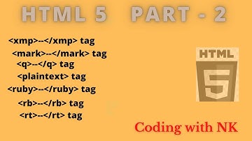 HTML5 part:-2  rb, q, rt, mark, ruby and xmp tags.#html#html5 #part2 #basic#to#ad#viral#codingwithnk