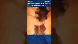 SPESIFIKASI RUDAL DF-5B CHINA BERKEKUATAN 200 KALI LEBIH BESAR DARI BOM HIROSHIMA #Shorts
