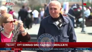 Kademeli̇ Emekli̇li̇k Aki̇t Tv Ekranlarinda