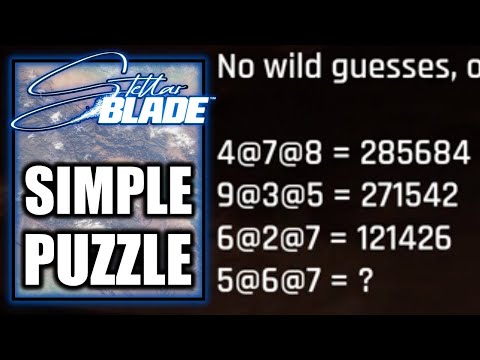 Stellar Blade - Simple Puzzle 