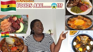 THINGS NO ONE TELLS YOU ABOUT GHANAIAN🇬🇭 FOODS|| A NIGERIAN🇳🇬 TELLS IT ALL||