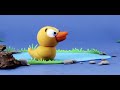 Funny duck stop motion cartoon for children  babyclay
