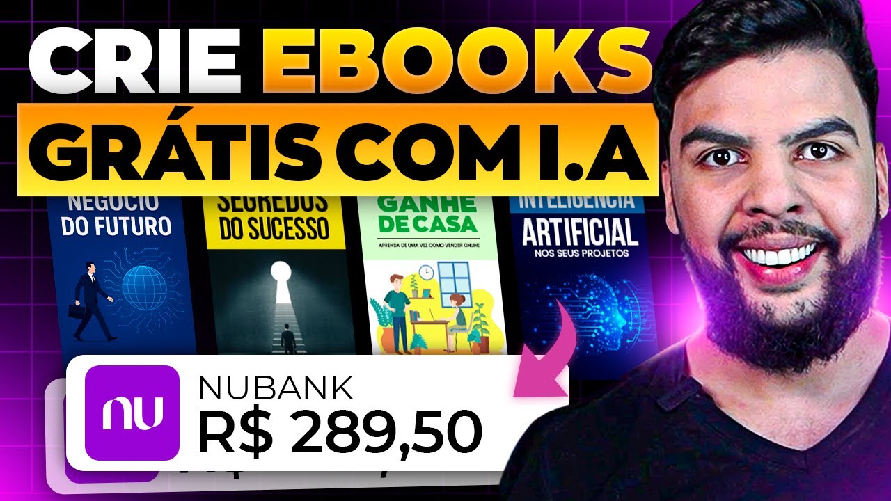 NOVA IA: Como Criar eBook com Inteligência Artificial (Grátis e Pronto pra Monetizar)