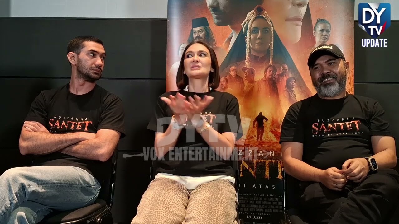 ADU AKTING LUNA MAYA DAN REZA RAHARDIAN DI FILM SUZZANNA 'S4NT3T DO54 DI ATAS DO54'