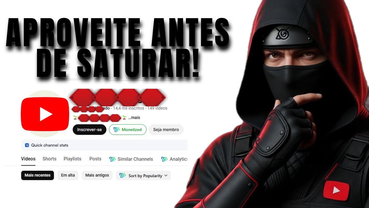 Canais que explodiram do nada — achei e vou mostrar tudo!