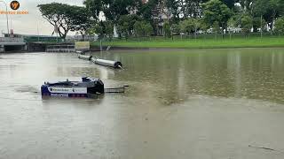 USV for Water Garbage Collection at Singapore Canals
