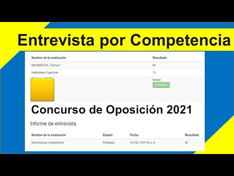 ENTREVISTA POR COMPETENCIA