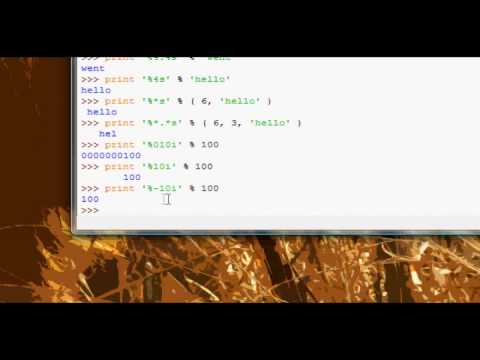 Python Tutorial #18 - Advanced String Formatting - Part 2