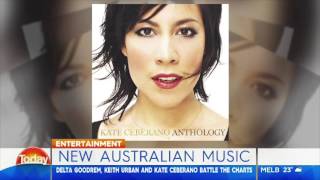 Richard Wilkins announces Kate Ceberano&#39;s Anthology Album on the Today Show