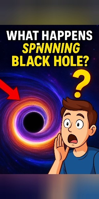 What Happens Inside a Spinning Black Hole? #universe #blackhole - YouTube