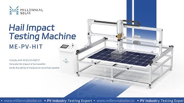 Product Express | Hail Impact Testing Machine Simulating Hail Weather for Module Durability Testing