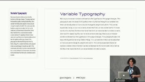 Ana Cirujano: Better UX and WPO using variable fonts in WordPress