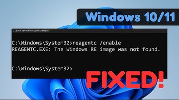 “REAGENTC.EXE: The Windows RE image was not found” - Restore WinRE from Windows ISO (Winre.wim)