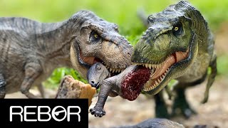 Rebor Killer Queen Tyrannosaurus Rex Jungle and Plain version Review!!