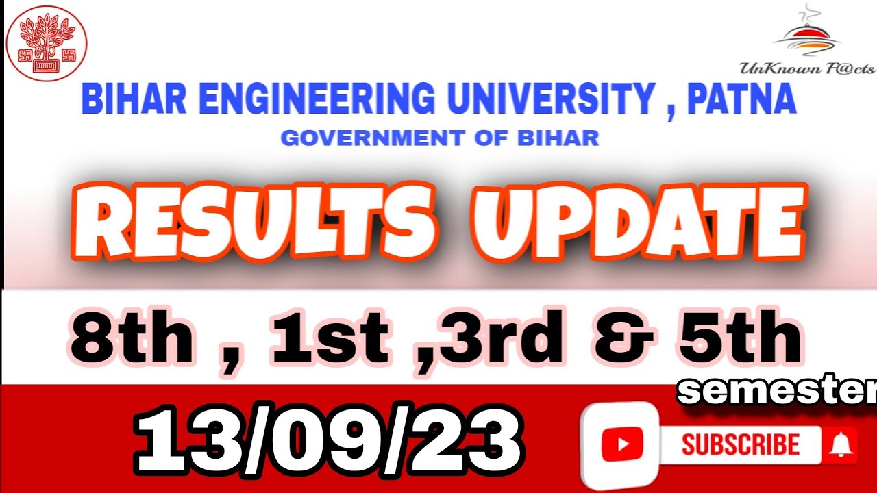 BEU 8,1,3,& 5th semester results l semester results beu l beu 1st result l 8th sem result l