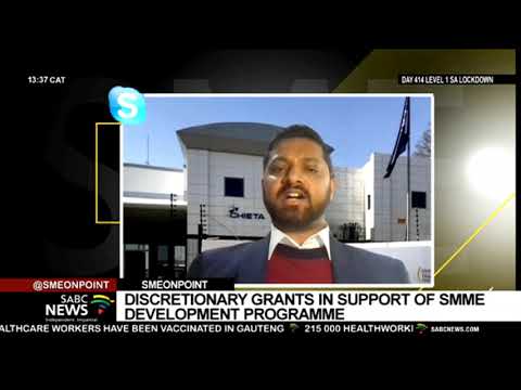 SME #OnPoint with Liabo Setho | Discretionary grants in support of SMME development: Yershen Pillay