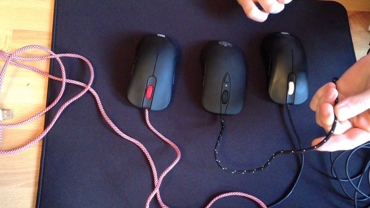 bruge hykleri regnskyl CeeSAs Paracord Mouse Cable Mod - a quick review - YouTube