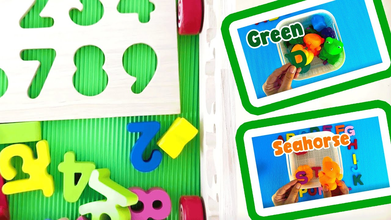 Preschool Toddler Learning Toy Video - Best Learn ABC Puzzle, Numbers ...