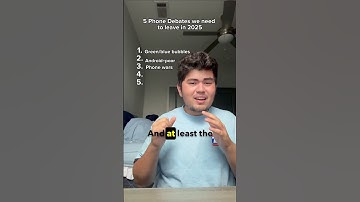 5 Phone Debates we gotta leave in 2025 #apple #android #iphone