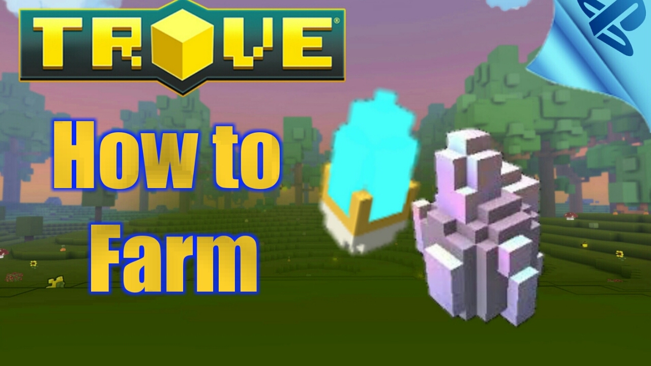 TROVE how to farm radiant shards [tutorial] guide ps4 gameplay 2017
