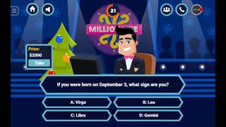 Millionaire Trivia Quiz - Online Free Game at 123Games.App screenshot 4