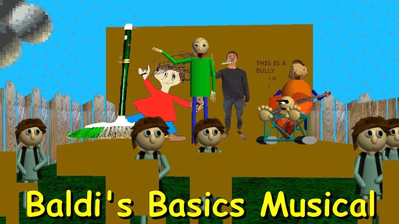 Baldi S Basics Musical Full Game Baldi S Basics V1 3 2 Decompiled Mod By Mediagamesguide - baldis basics multiplayer 04 roblox map youtube