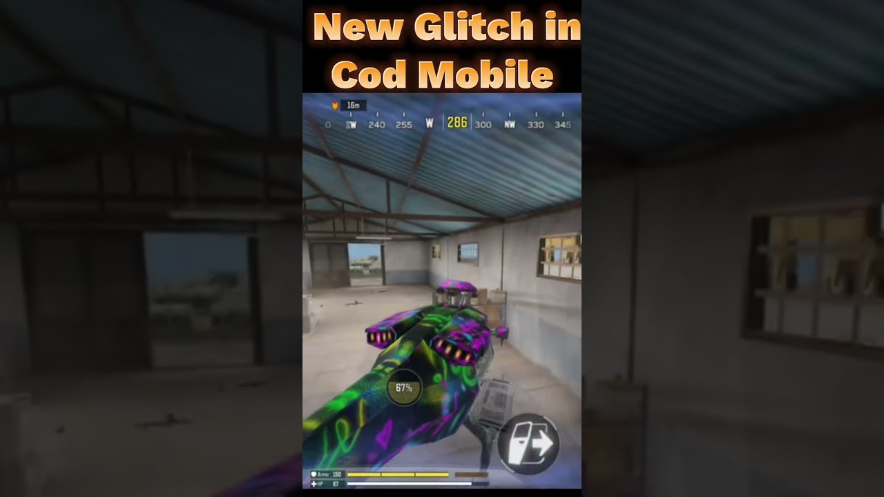Glitch in cod mobile 