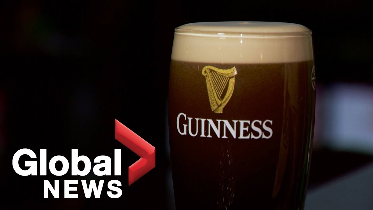How to pour the perfect pint of Guinness ireland map
