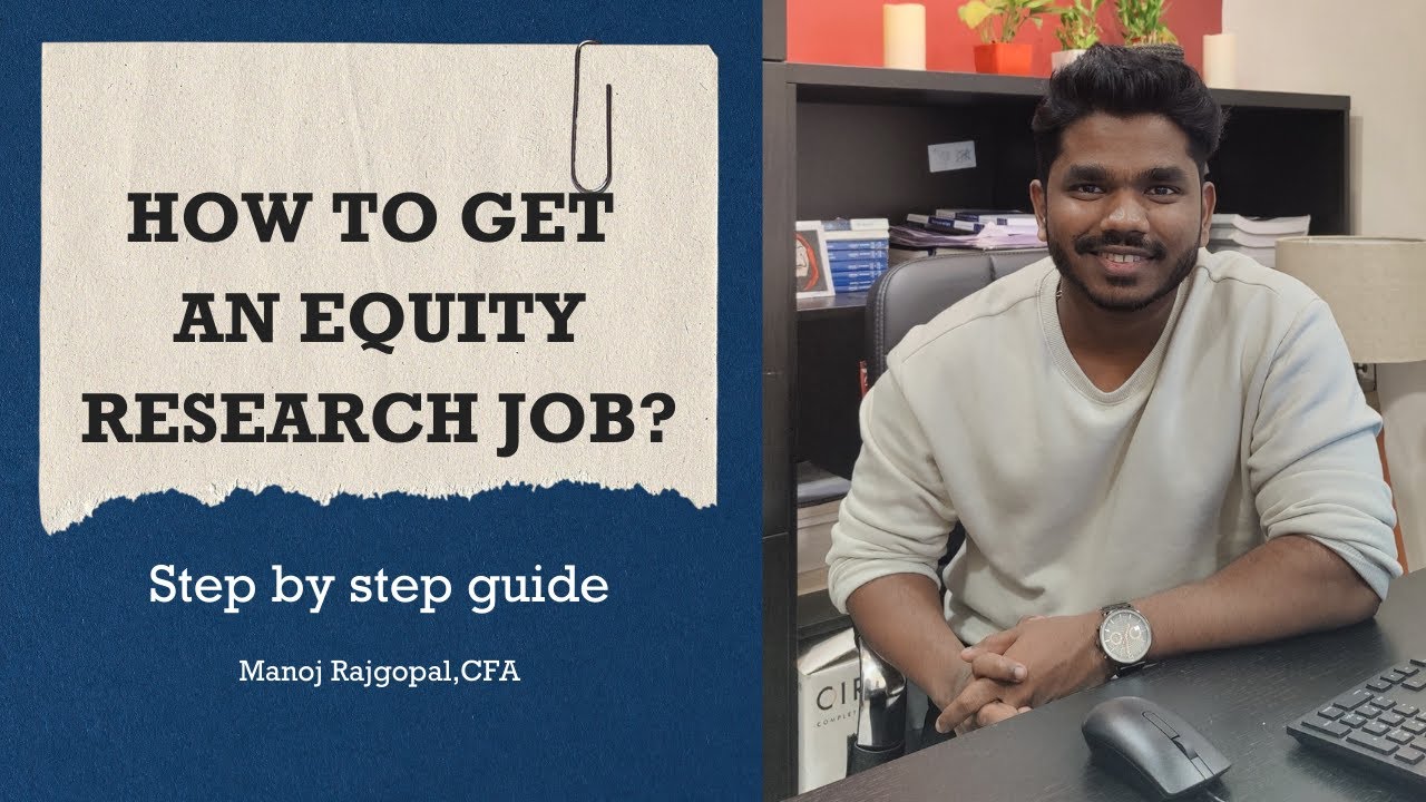 How to get into EQUITY RESEARCH | How to Apply / Skills & Academics Required | How to Use Linkedin