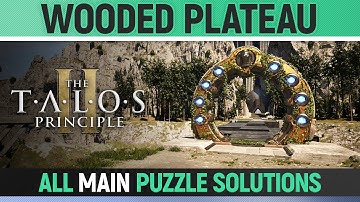 The Talos Principle 2 - Wooded Plateau E2 - All Main Puzzle Solutions