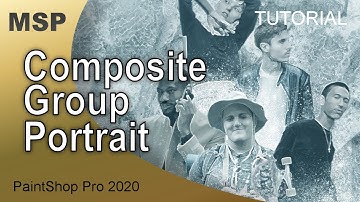 Composite Group Photo - Tutorial - PaintShop Pro