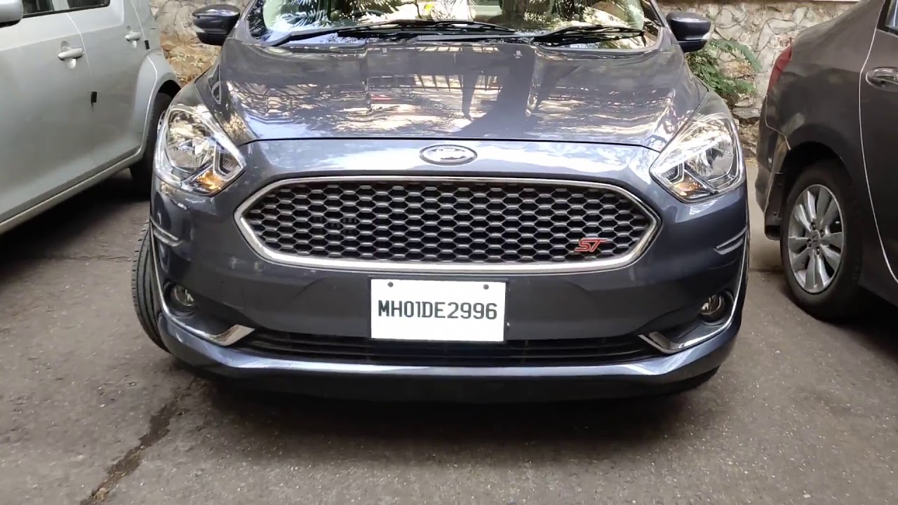 Ford Figo Aspire India Backlit LED License Plate