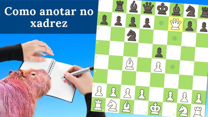 Notação Algébrica - Curso Xadrez Nobre 