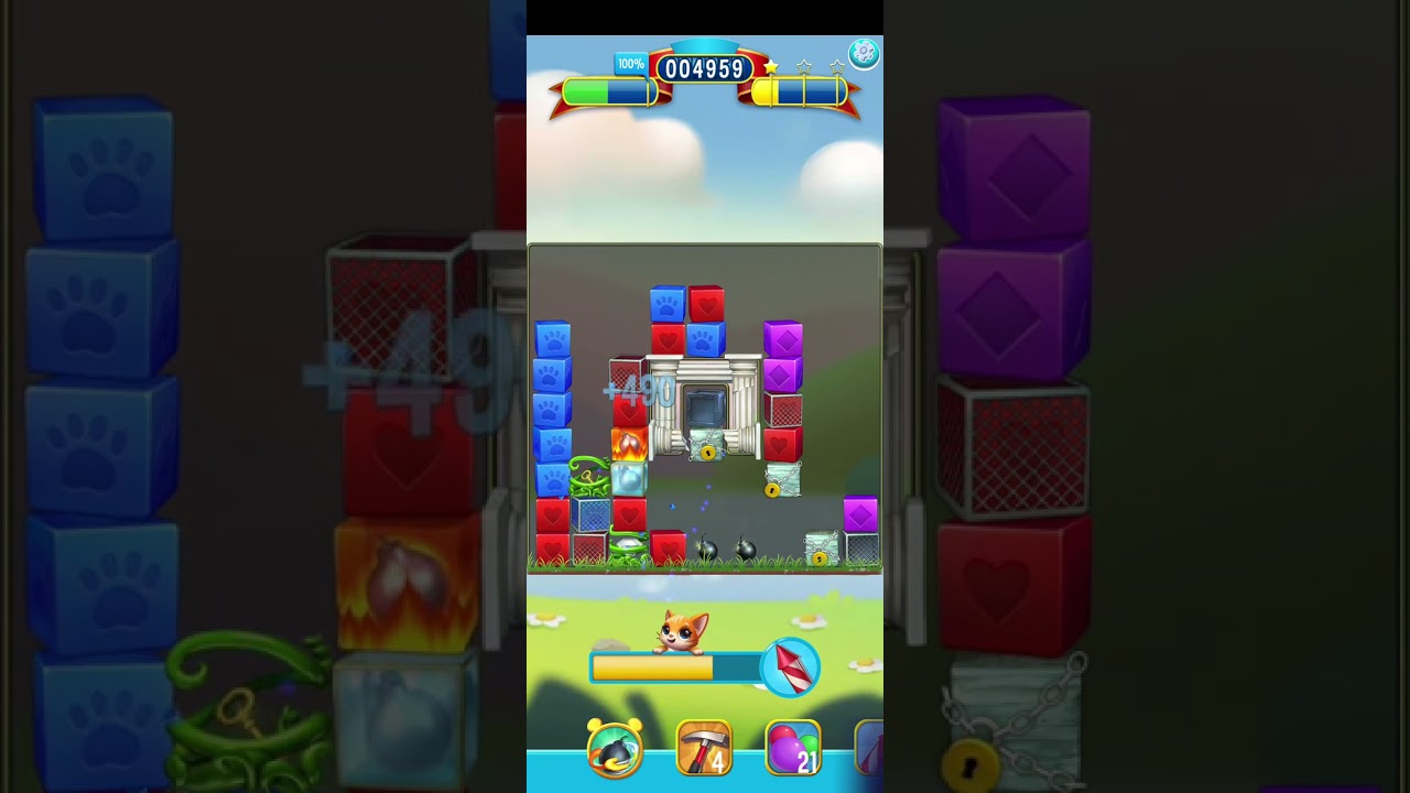 Pet Rescue Saga level 4555 no boosters