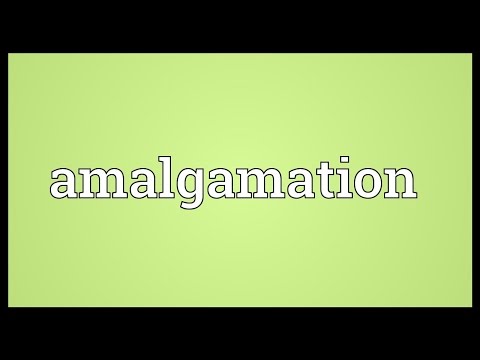 Amalgamation Meaning