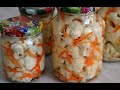 Маринованная цветная капуста на зиму без заморочек. Просто, но как вкусно!