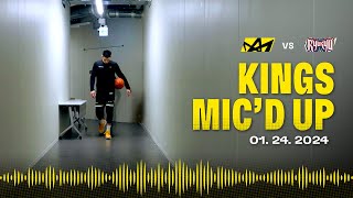 Kings Mic’d Up 貼身麥克風 | 林書豪 Jeremy Lin | 總是全力以赴 最挺隊友的哥哥 | 新北國王 v. 琉球黃金國王 2024.01.24 | EASL 2023-2024