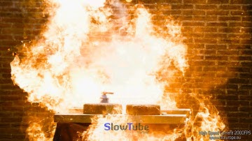 SlowMotion Gas Lighter Fluid | Explosion
