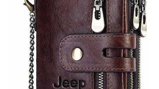 Comprei Carteira Jeep Kavis Couro 😳