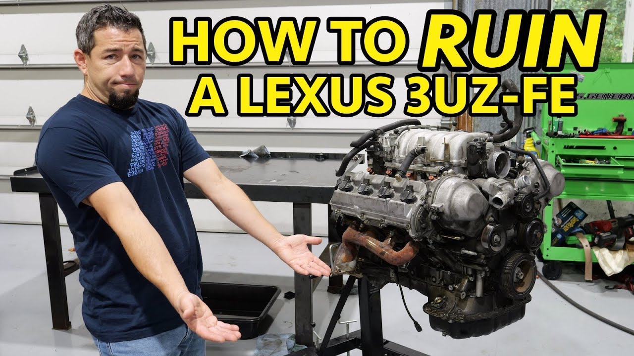 Разборка РАЗРУШЕННОГО двигателя Lexus SC430 3UZ-FE 4.3L V8. Были допущены ошибки, и они РАЗРУШИЛИ...