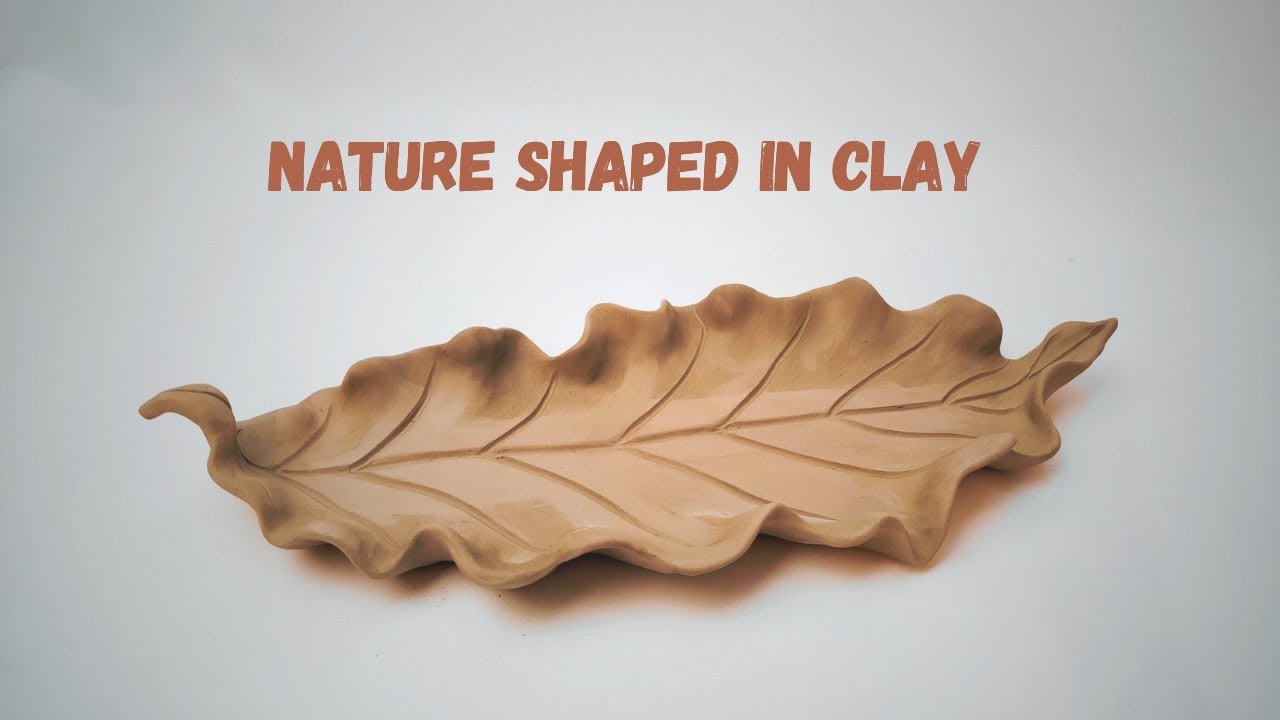 Making a love leaf Pottery | From Clay to Display