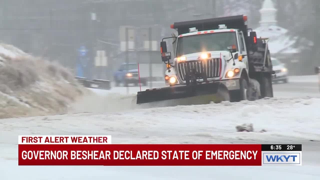 Gov. Beshear declares State of Emergency ahead of winter storm - YouTube