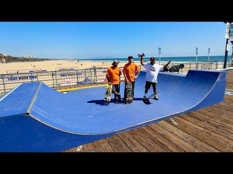 We Built a Skatepark on The Beach