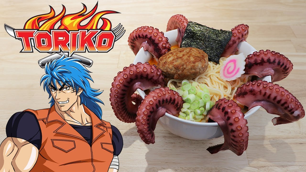 Toriko Ramendako トリコ ラーメン タコ Rico Anime Food In Real Ep 1 Youtube